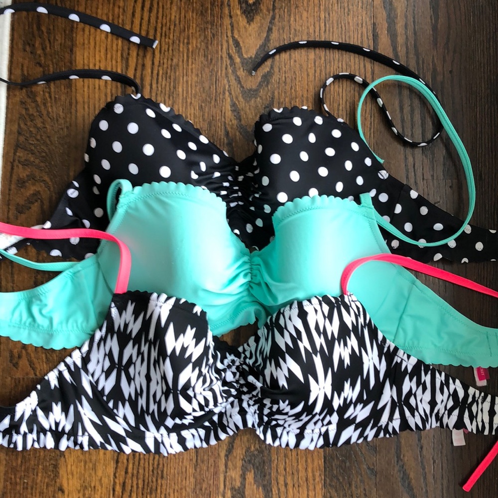 3- Victoria’s Secret Getaway Halter Bikini Tops